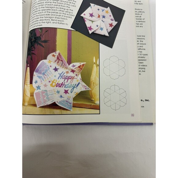 Book- The Great Rubber Stamp Book: Designing Making Using Greeting Cards… - Picture 8 of 12
